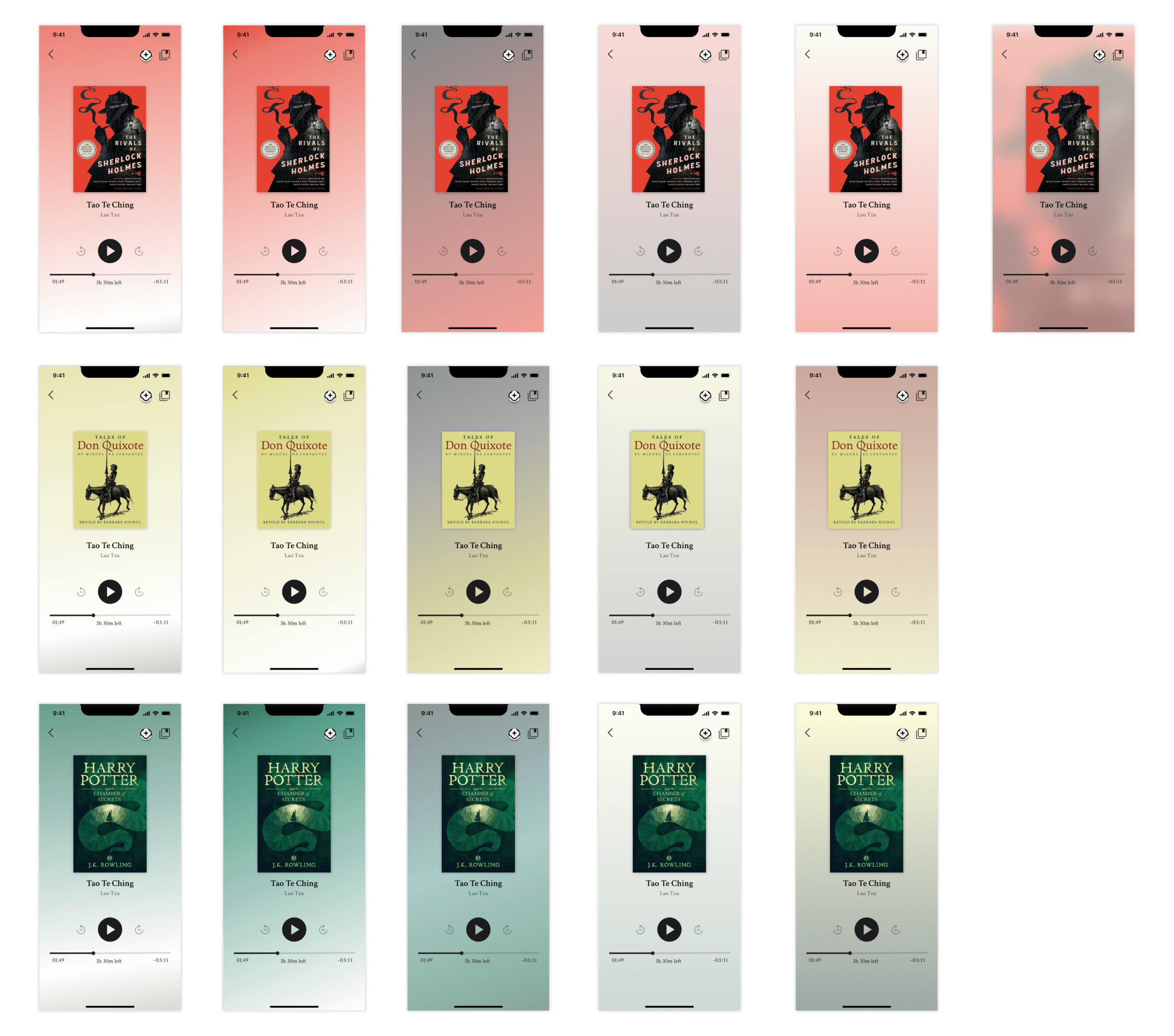 Audiobook exploration